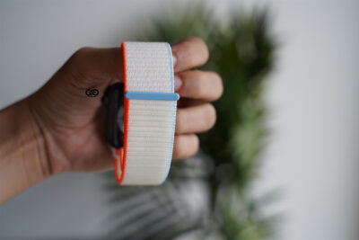 Milk White Sports Loop for iWatch 41 mm 40 mm 38 mm for Series 8 7 6 SE 5 4 3 2 1