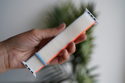 Milk White Sports Loop for iWatch 41 mm 40 mm 38 mm for Series 8 7 6 SE 5 4 3 2 1