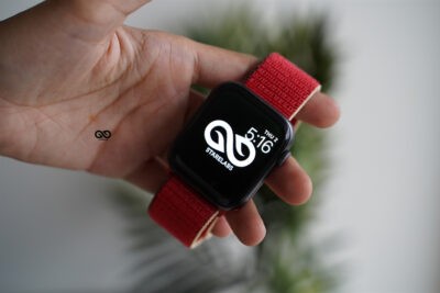 Sweet Red Sports Loop for Apple Watch 44MM 45MM Series 4 5 6 7 8 9 SE SE 2 Gen