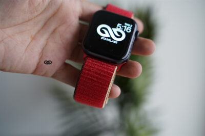 Sweet Red Sports Loop for Apple Watch 44MM 45MM Series 4 5 6 7 8 9 SE SE 2 Gen