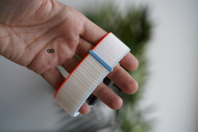Milk White Sports Loop for iWatch 41 mm 40 mm 38 mm for Series 8 7 6 SE 5 4 3 2 1