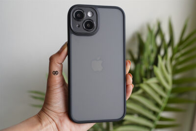 Drop Proof Sleek Matte Case with Camera Lens Protection