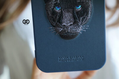 Black Panther Leather Case - Blue For iPhone 12 Pro Max