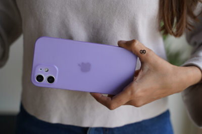 Purple Ultra Thin Case for iPhone 12