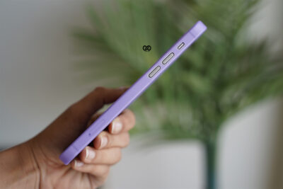 Purple Ultra Thin Case for iPhone 12