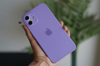 Purple Ultra Thin Case for iPhone 12