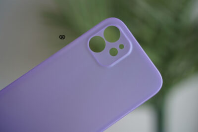 Purple Ultra Thin Case for iPhone 12