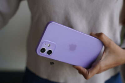 Purple Ultra Thin Case for iPhone 12