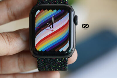 Black Unity Braided Solo Loop For Apple Watch 44MM 45MM 46MM Series 4 5 6 7 8 9 10 11 (SE 2 3 Gen)