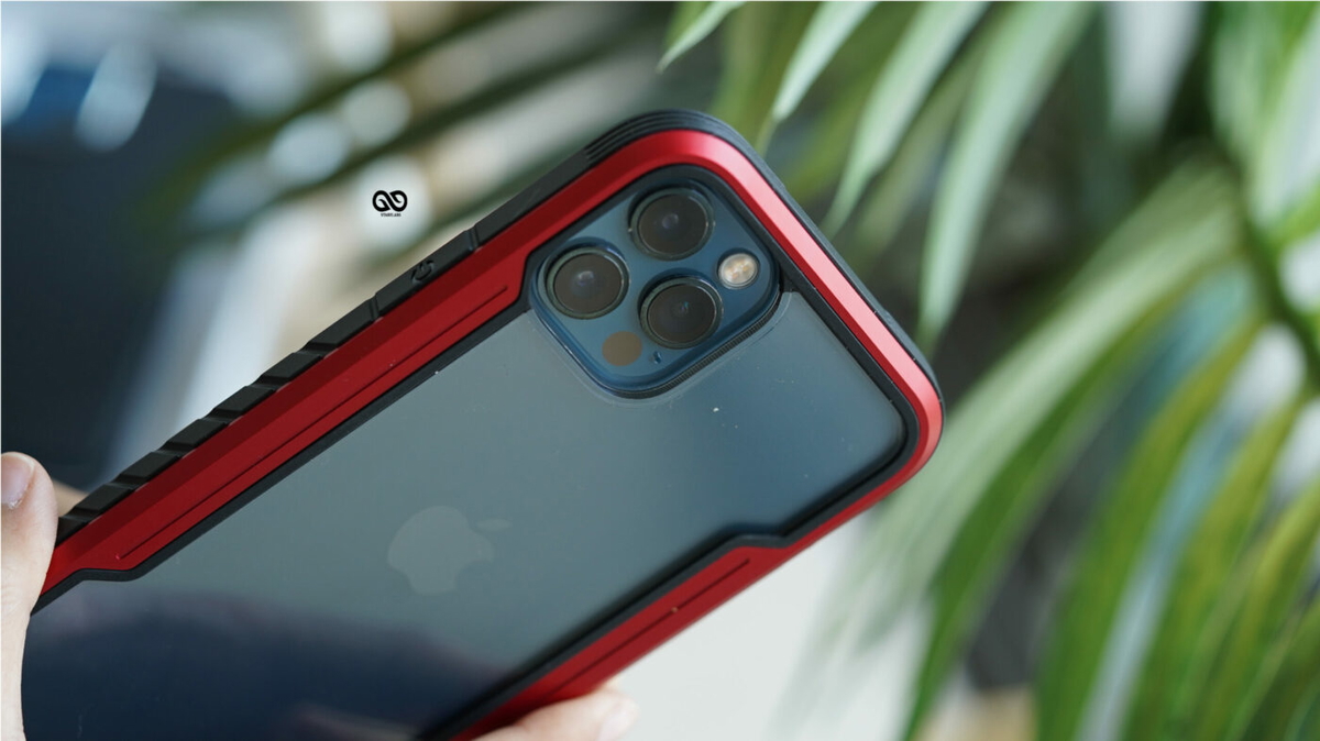 Red Tactical Defense case for iPhone 12 Pro