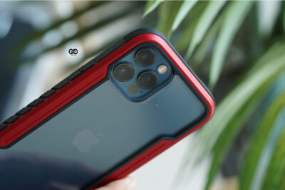 Red Tactical Defense case for iPhone 12 Pro