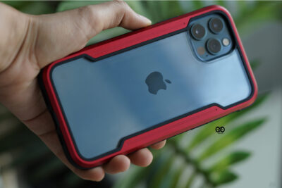 Red Tactical Defense case for iPhone 12 Pro
