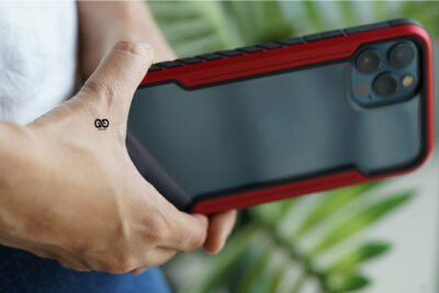 Red Tactical Defense case for iPhone 12 Pro