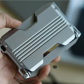 Vertical ID and Card Holder