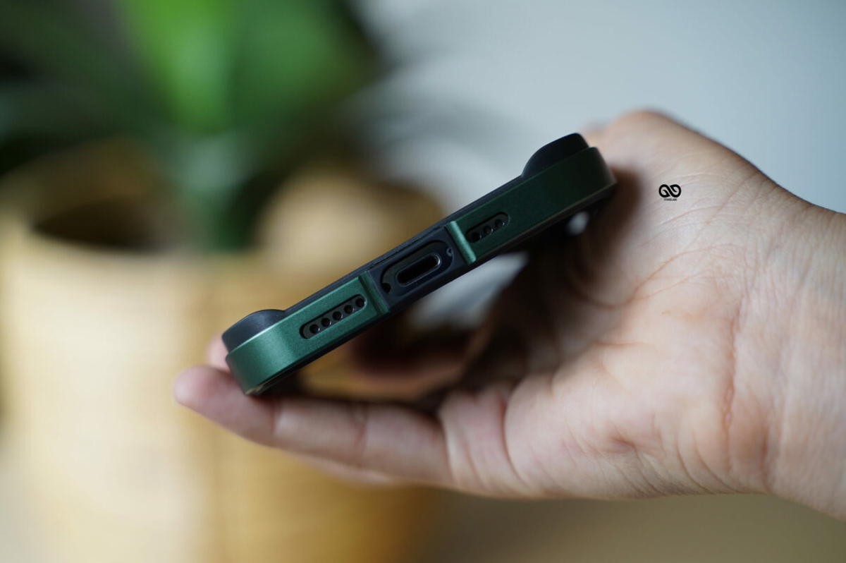 Alpine Green Fiber Bumper for iPhone 13 Pro (Bumper, not a Case)