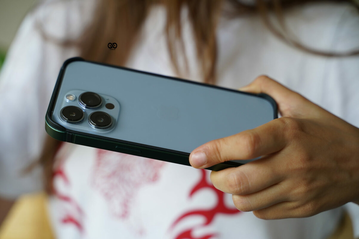 Alpine Green Fiber Bumper for iPhone 13 Pro (Bumper, not a Case)
