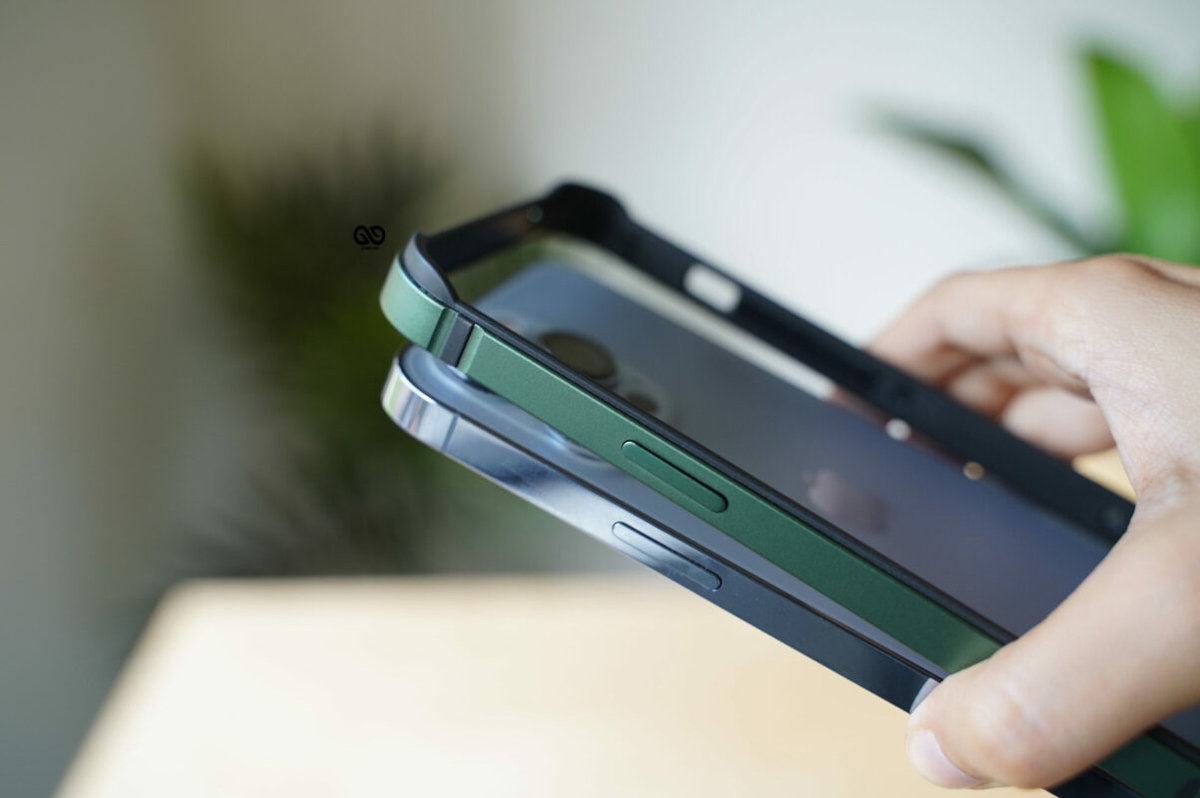 Alpine Green Fiber Bumper for iPhone 13 Pro Max (Bumper, not a Case)