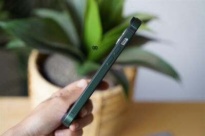 Alpine Green Fiber Bumper for iPhone 12 Mini (Bumper, not a Case)