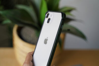 Alpine Green Fiber Bumper for iPhone 12 Mini (Bumper, not a Case)