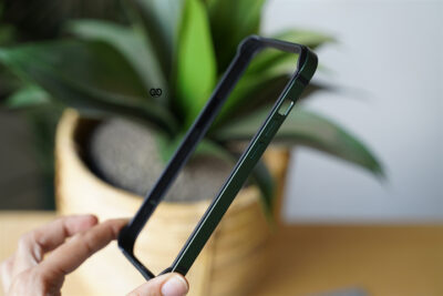 Alpine Green Fiber Bumper for iPhone 12 Mini (Bumper, not a Case)