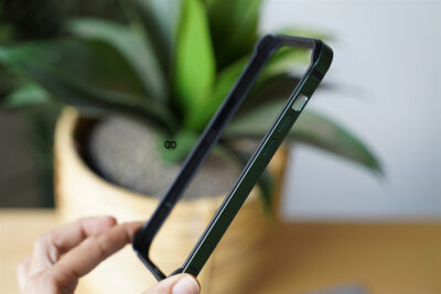 Alpine Green Fiber Bumper for iPhone 12 Mini (Bumper, not a Case)