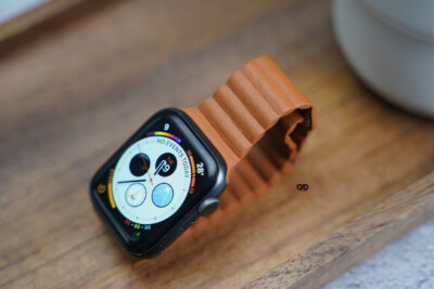 Saddle Tan Magnetic Leather Loop for Apple Watch 42MM 41MM 40MM Series 4 5 6 7 8 9 10 11 SE SE 2 Gen