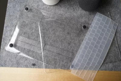 Crystal Clear Case For MacBook Air 13 inch case Without Logo Cut Case For A1466/A1369