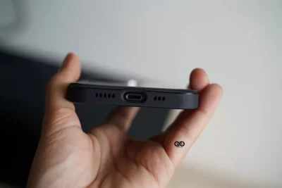 Smoky Black Magsafe Matte Finish Case with Kickstand Ring Feature