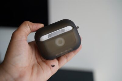 Smokey Black Rugged Translucent Airpods Pro Case