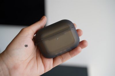 Smokey Black Rugged Translucent Airpods Pro Case