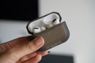 Smokey Black Rugged Translucent Airpods Pro Case