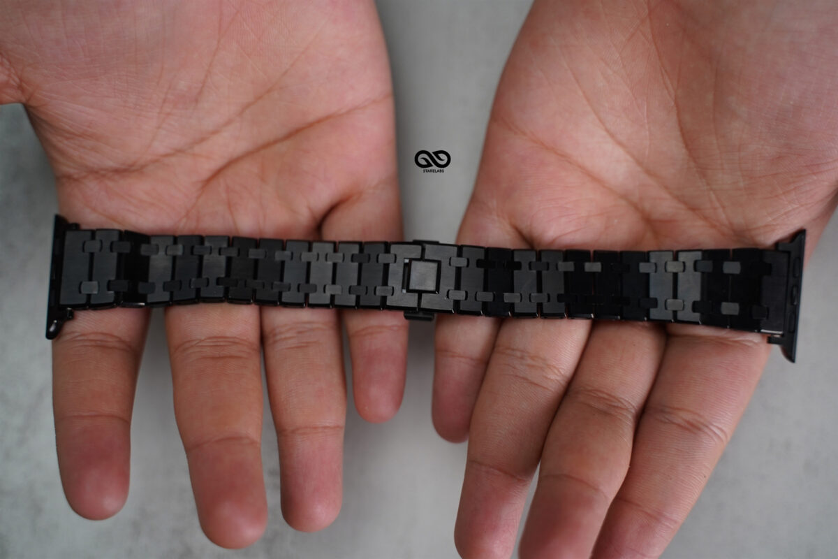 Stainless Steel Metal Chain Strap For Apple Watch 42MM 41MM 40MM Series 4 5 6 7 8 9 10 SE SE 2 Gen