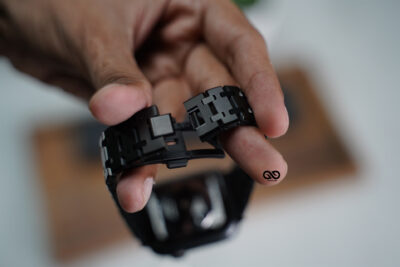 Stainless Steel Metal Chain Strap For Apple Watch 44MM 45MM 46MM Series 4 5 6 7 8 9 10 11 (SE 2 3 Gen)