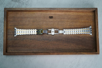 Stainless Steel Metal Chain Strap For Apple Watch 44MM 45MM 46MM Series 4 5 6 7 8 9 10 11 (SE 2 3 Gen)