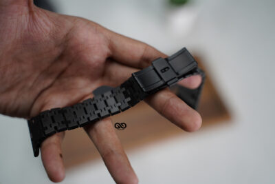 Stainless Steel Metal Chain Strap For Apple Watch 44MM 45MM 46MM Series 4 5 6 7 8 9 10 11 (SE 2 3 Gen)