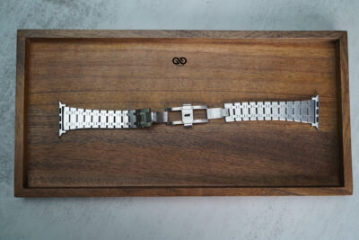 Stainless Steel Metal Chain Strap For Apple Watch 44MM 45MM 46MM Series 4 5 6 7 8 9 10 11 (SE 2 3 Gen)