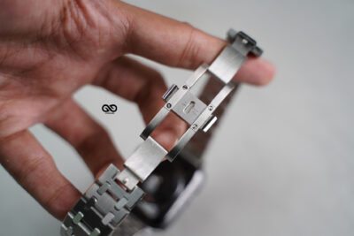 Stainless Steel Metal Chain Strap For Apple Watch 44MM 45MM 46MM Series 4 5 6 7 8 9 10 11 (SE 2 3 Gen)