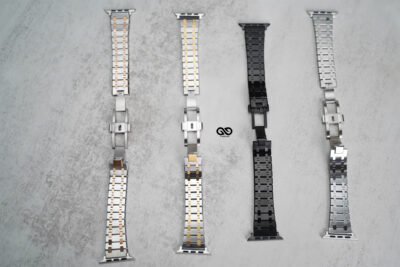 Stainless Steel Metal Chain Strap For Apple Watch 44MM 45MM 46MM Series 4 5 6 7 8 9 10 11 (SE 2 3 Gen)