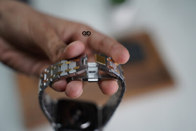 Stainless Steel Metal Chain Strap For Apple Watch 44MM 45MM 46MM Series 4 5 6 7 8 9 10 11 (SE 2 3 Gen)