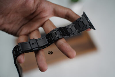 Stainless Steel Metal Chain Strap For Apple Watch 44MM 45MM 46MM Series 4 5 6 7 8 9 10 11 (SE 2 3 Gen)