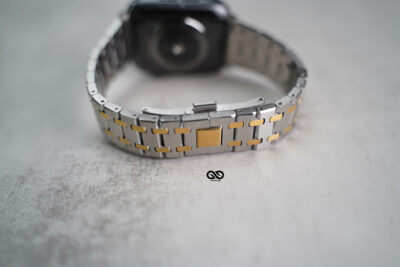 Stainless Steel Metal Chain Strap For Apple Watch 44MM 45MM 46MM Series 4 5 6 7 8 9 10 11 (SE 2 3 Gen)