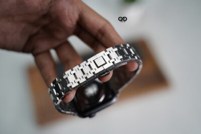 Stainless Steel Metal Chain Strap For Apple Watch 44MM 45MM 46MM Series 4 5 6 7 8 9 10 11 (SE 2 3 Gen)