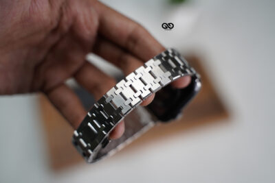 Stainless Steel Metal Chain Strap For Apple Watch 44MM 45MM 46MM Series 4 5 6 7 8 9 10 11 (SE 2 3 Gen)