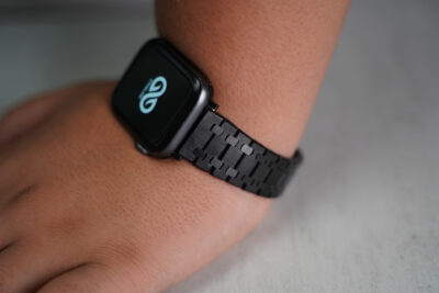 Stainless Steel Metal Chain Strap For Apple Watch 44MM 45MM 46MM Series 4 5 6 7 8 9 10 11 (SE 2 3 Gen)