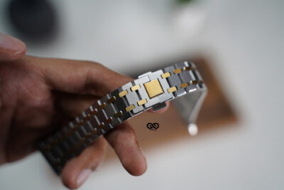 Stainless Steel Metal Chain Strap For Apple Watch 44MM 45MM 46MM Series 4 5 6 7 8 9 10 11 (SE 2 3 Gen)