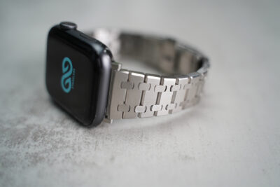 Stainless Steel Metal Chain Strap For Apple Watch 44MM 45MM 46MM Series 4 5 6 7 8 9 10 11 (SE 2 3 Gen)