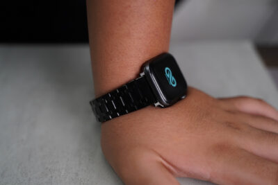 Stainless Steel Metal Chain Strap For Apple Watch 44MM 45MM 46MM Series 4 5 6 7 8 9 10 11 (SE 2 3 Gen)