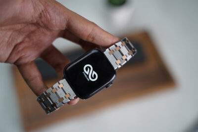 Stainless Steel Metal Chain Strap For Apple Watch 44MM 45MM 46MM Series 4 5 6 7 8 9 10 11 (SE 2 3 Gen)