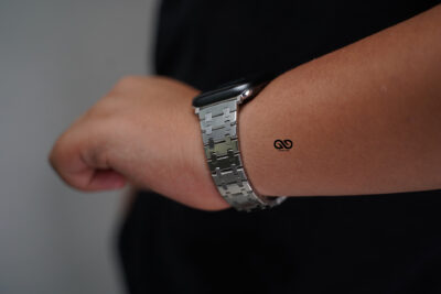 Stainless Steel Metal Chain Strap For Apple Watch 44MM 45MM 46MM Series 4 5 6 7 8 9 10 11 (SE 2 3 Gen)