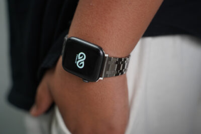 Stainless Steel Metal Chain Strap For Apple Watch 44MM 45MM 46MM Series 4 5 6 7 8 9 10 11 (SE 2 3 Gen)